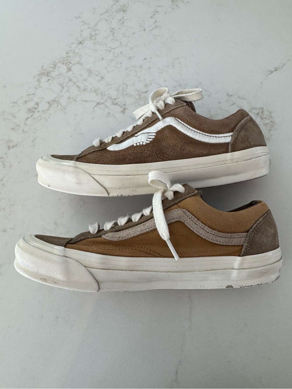 Vans Notre OG style 36 LX low espresso brown M 7.5 W 9